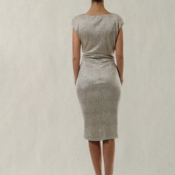 American Living- Metallica Bronze Dress - Picture 3 of 8